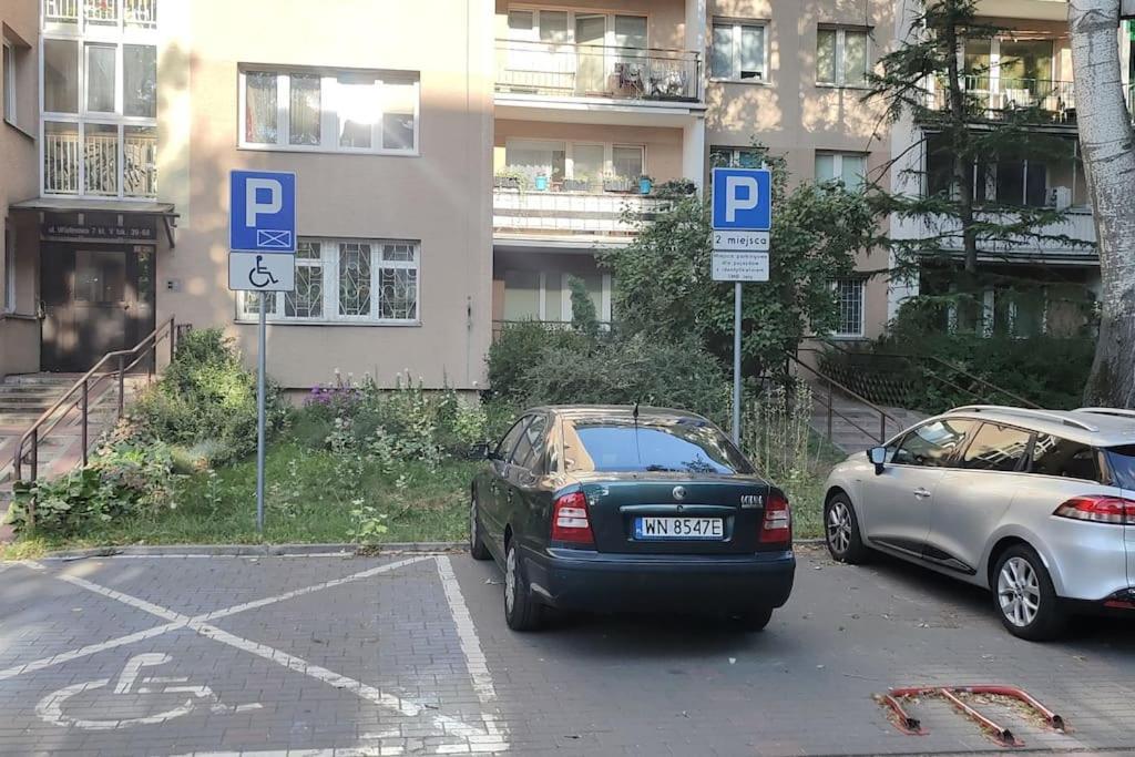 Zielona Wiolinowa Appartement Warschau Buitenkant foto