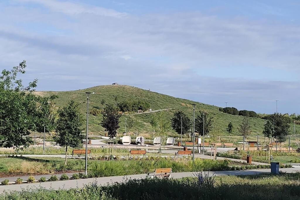 Zielona Wiolinowa Appartement Warschau Buitenkant foto